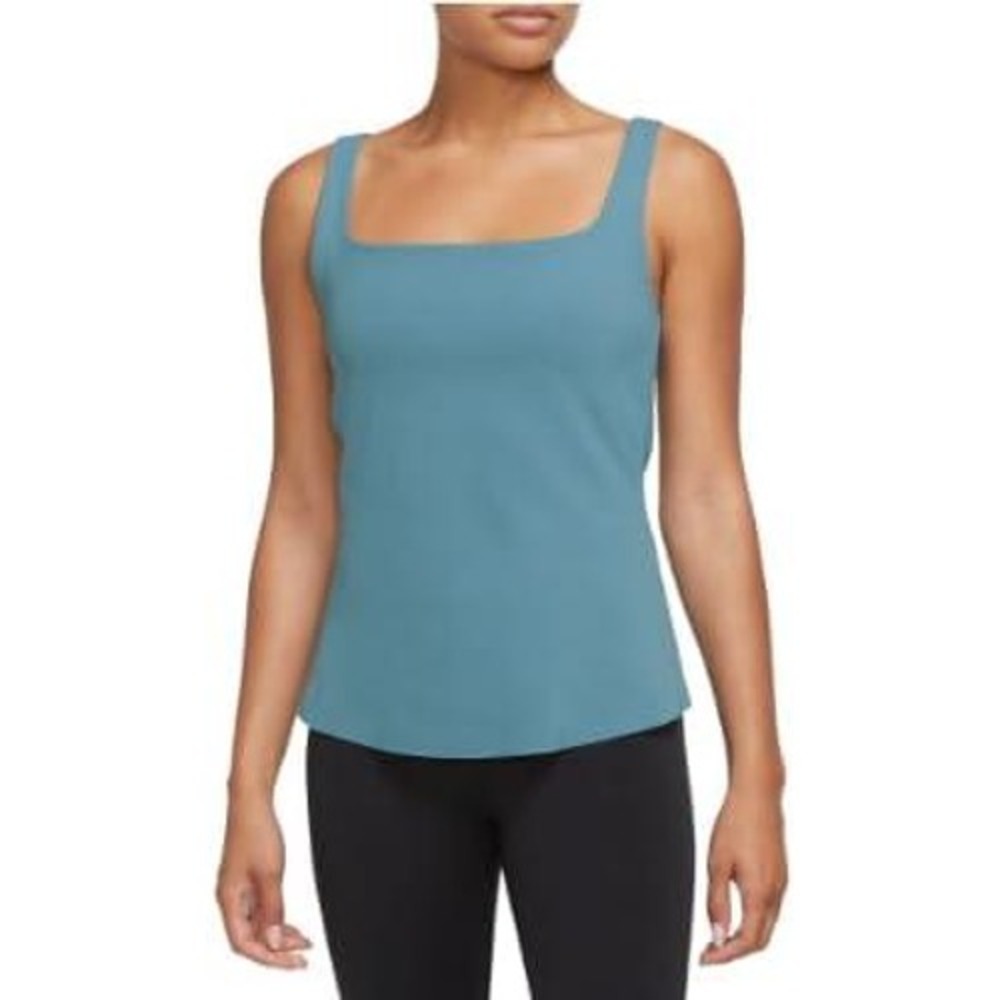NWT Nike Women's Yoga Luxe Long Tank Top - Noise Aqua (XX-Large)